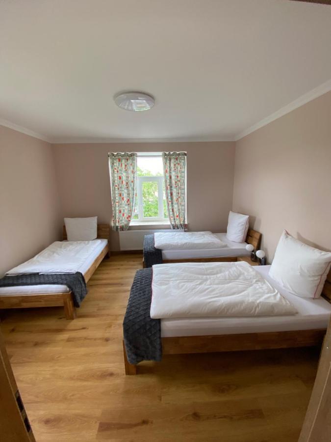 2 Raum Apartment Mit Terrasse, Hell Und Stilvoll Borna Exterior photo